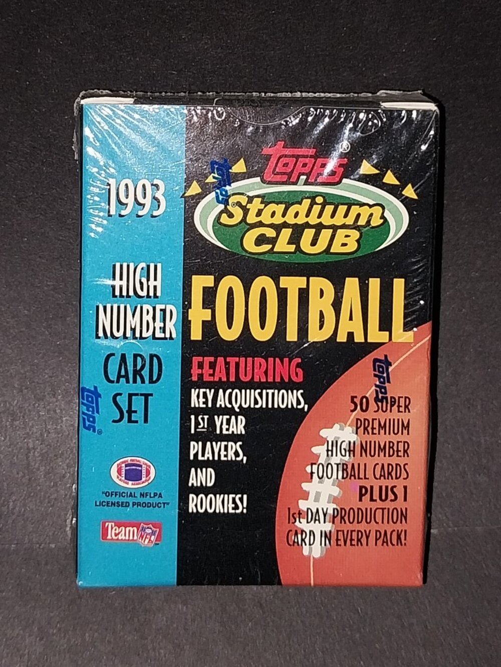 1993 Topps Stadium Club Football High Number Set - Factory Sealed